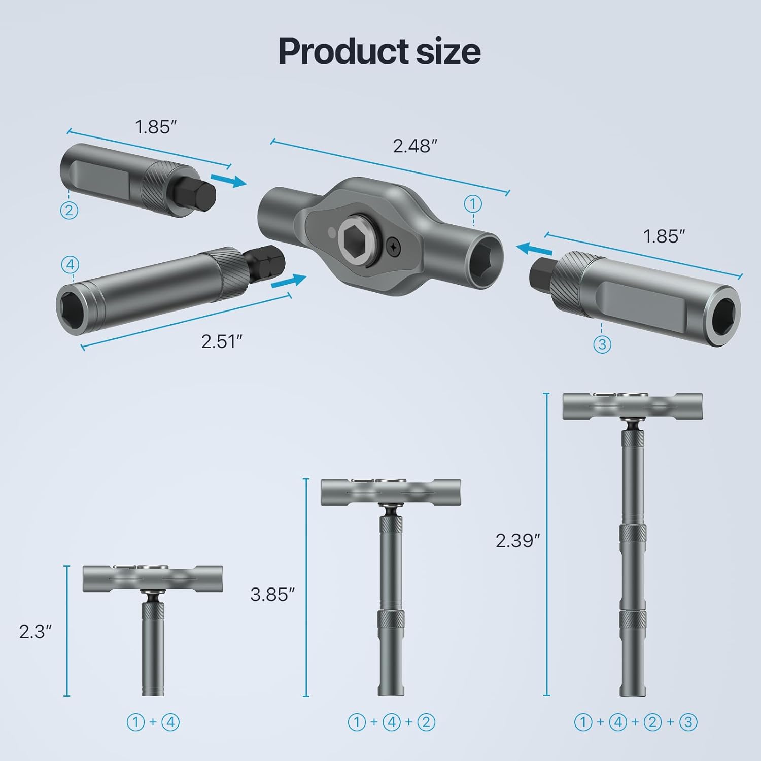 DYLIFE 24 in 1 Magnetic Screwdriver Set, DIY Ratchet Mini Removable Self-Assembly Precision Screwdriver Tool Kit, Magnetic DIY Precision Tool Kit with Variety Head Styles for PC/Mobile/Watch/Bicycle