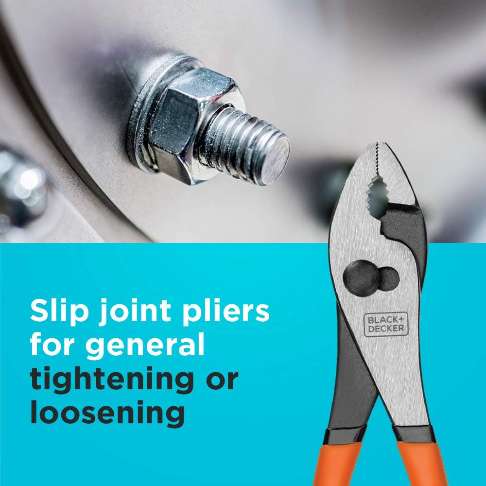 Alternative view of BLACK+DECKER Plier Set, 4-Piece (BDHT84002)