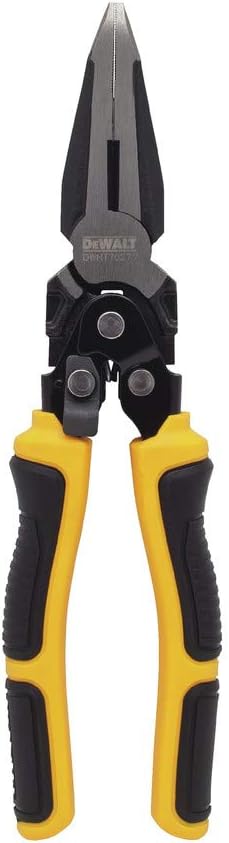 Alternative view of DEWALT DWHT70277 Compound Action Long Nose Pliers 9 Inch , Black