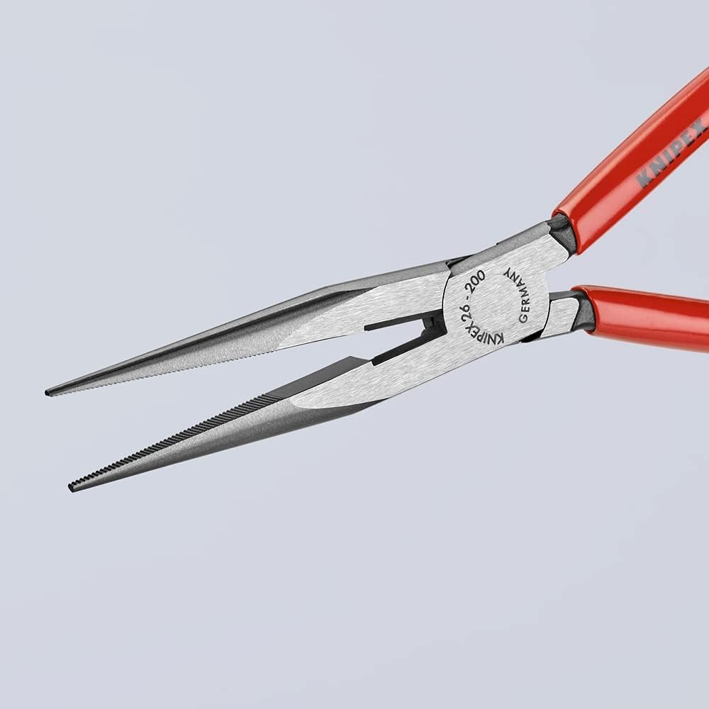 Alternative view of KNIPEX Tools 26 11 200 Long Nose Pliers With Cutter 8-Inch