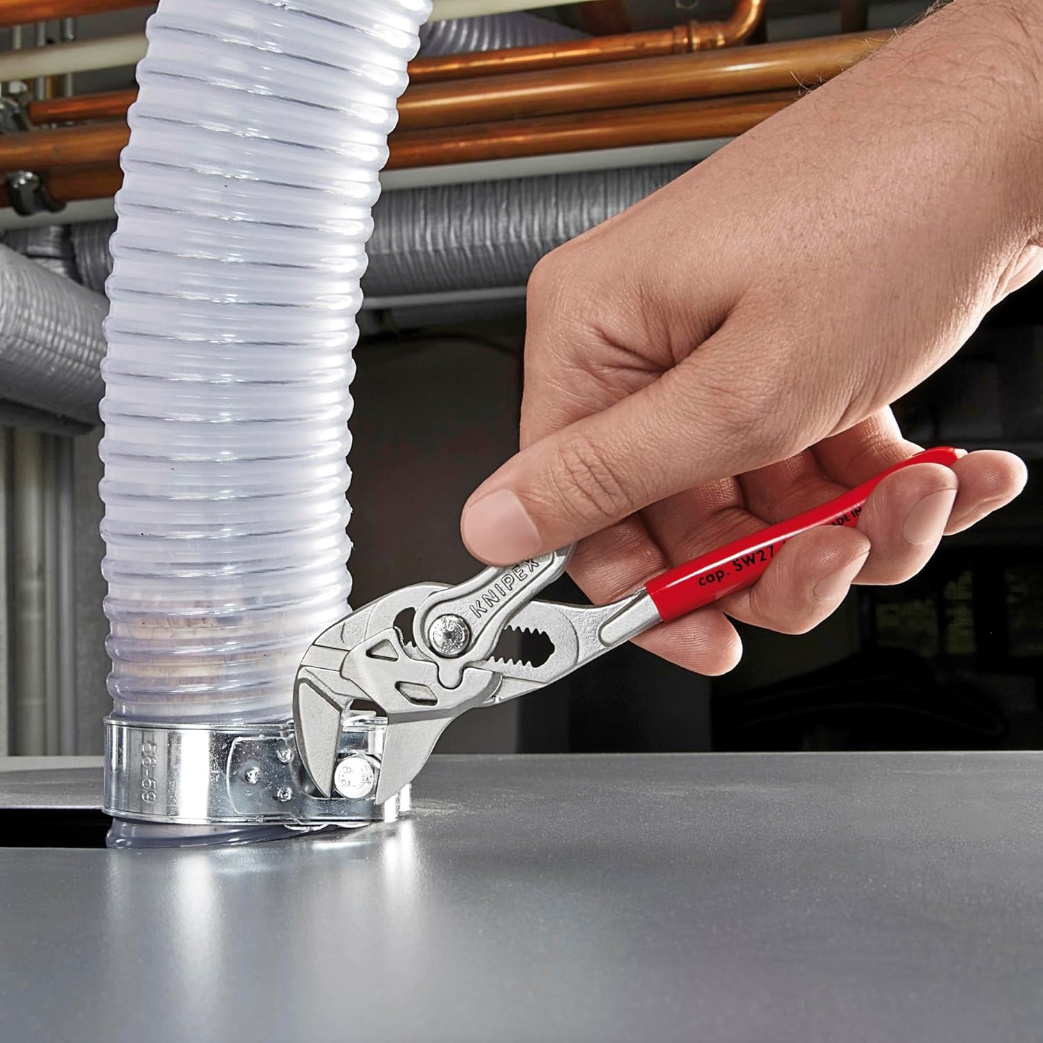 Knipex 9K 00 80 45 US Pliers Wrench Set, 6"/7"/10", 3-Piece