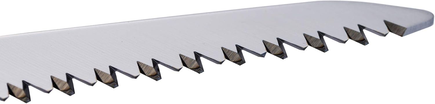 Oregon 13" Curved Premium Japanese High-Carbon Steel Hand Saw, Rust Proof Forestry/Pruning/Cutting Tool, Curved Blade with Scabbard Safety Sheath (600136)