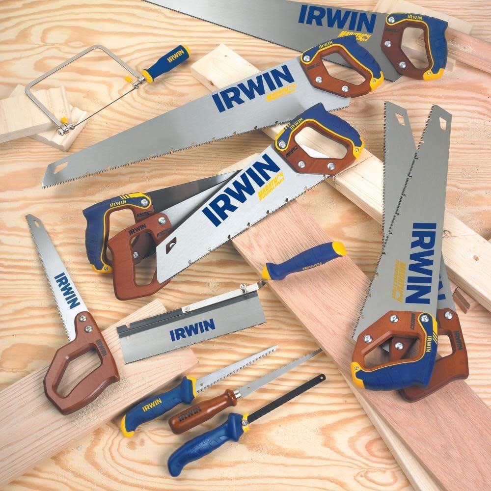 IRWIN Tools ProTouch Coping Saw (2014400), Blue & Yellow