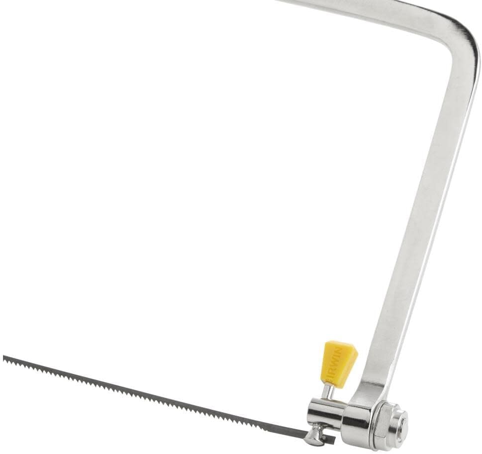 Alternative view of IRWIN Tools ProTouch Coping Saw (2014400), Blue & Yellow