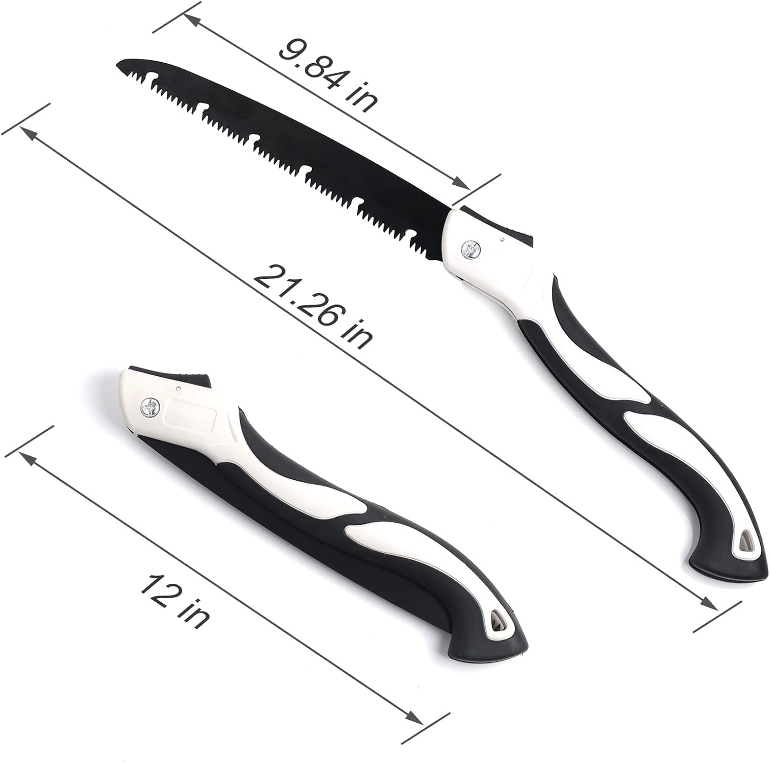Alternative view of Hand Saw for Tree, 12 inch Folding Saw,Pruning Saws with High-Manganese Steel Teeth for Smooth and Precise Cuts. Handsaws for Camping, Gardening, Carpentry Camping Saw Portable.