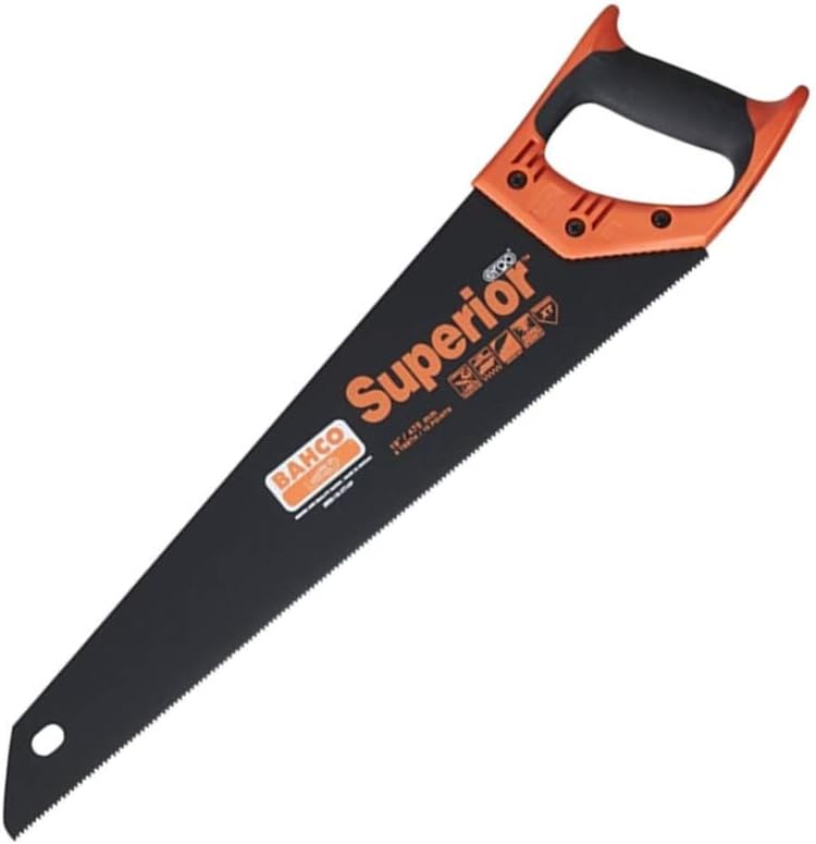 BAHCO 2600-22-XT-HP 22 Inch Ergo Superior Handsaw with XT Toothing Fine Cut