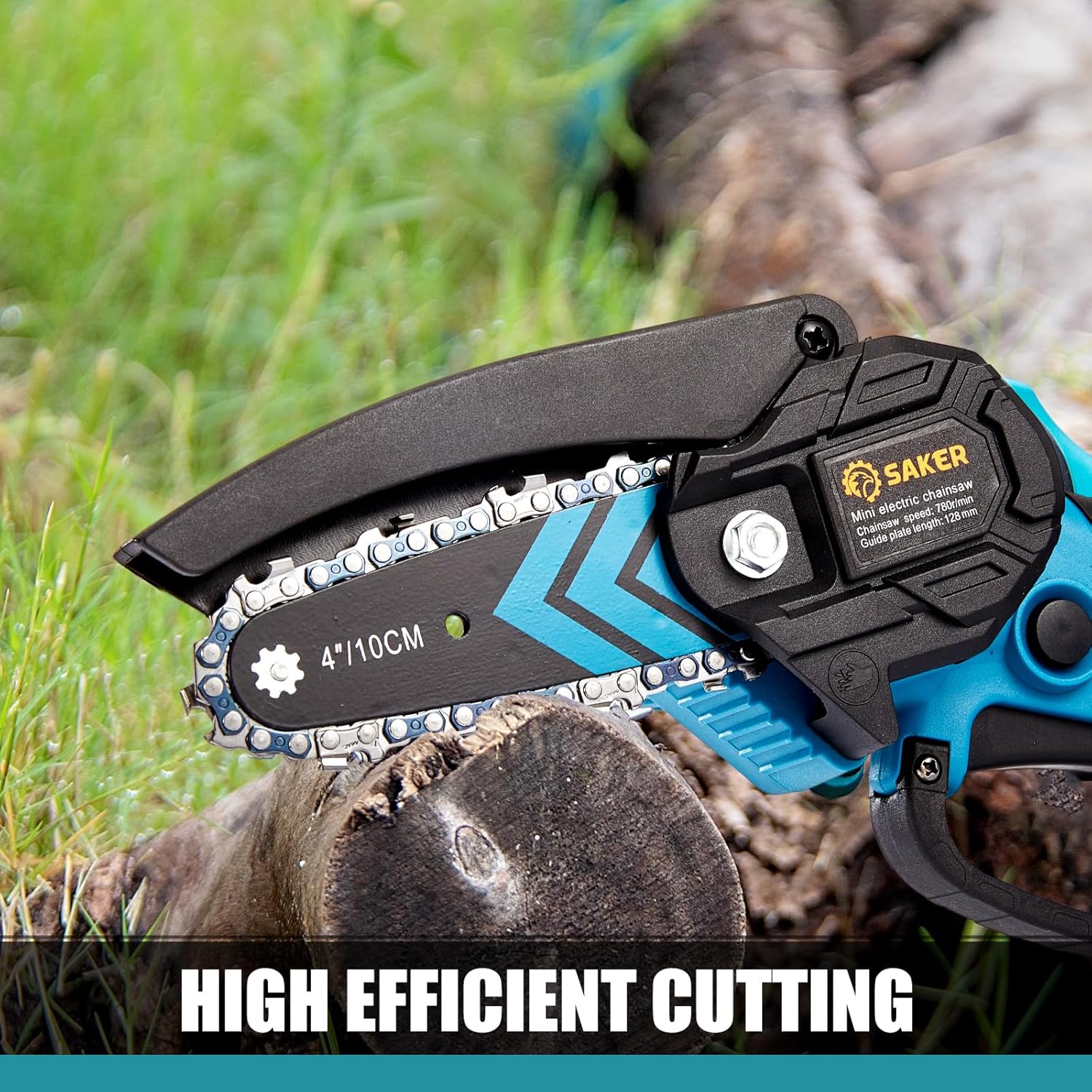 Alternative view of Saker Mini Chainsaw,Portable Electric Chainsaws Cordless,Handheld Chain Saw Pruning Shears Chain Saws for Tree Branches,Courtyard,Household and Garden,Valentine's Day Gifts for Men Dad Husband Women