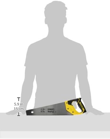 STANLEY Hand Saw, 12-Point/Inch, Sharp Tooth, 15-Inch (20-526)