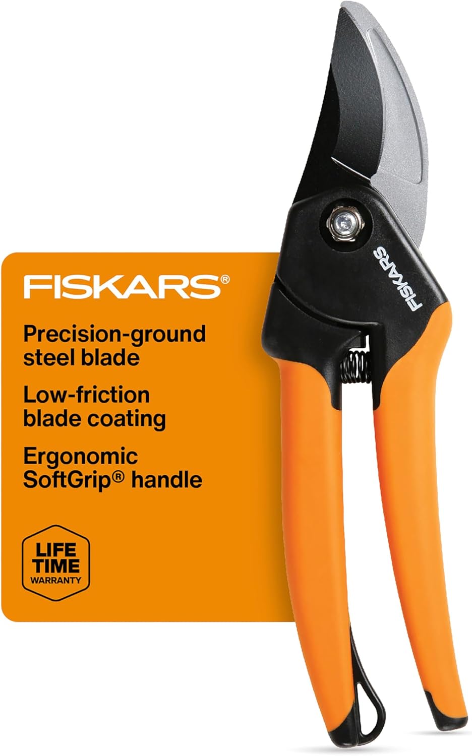 Alternative view of Fiskars Folding Saw and Pruner Set, Garden Clippers, Gardening Scissors with Sharp, Rust Resistant Steel Blade with Folding Pruner Saw with Power Tooth Saw Blade