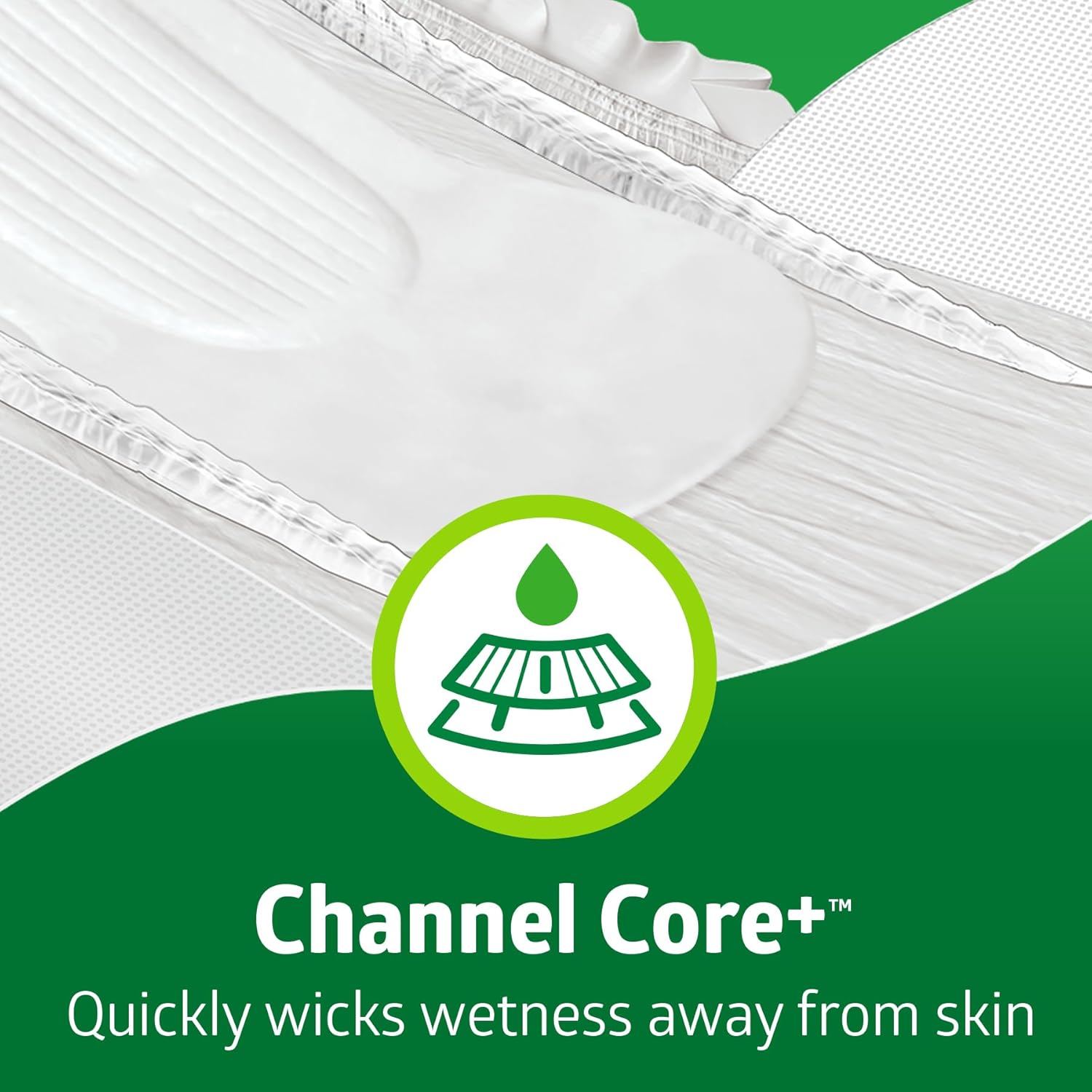 Alternative view of FitRight Adult Diapers, Extra+ Heavy Absorbency, XL (Waist Size 56in-64in), 80 Count, OptiFit Incontinence Briefs for Men and Women, Disposable, Moisture-Wicking, Leak Protection,