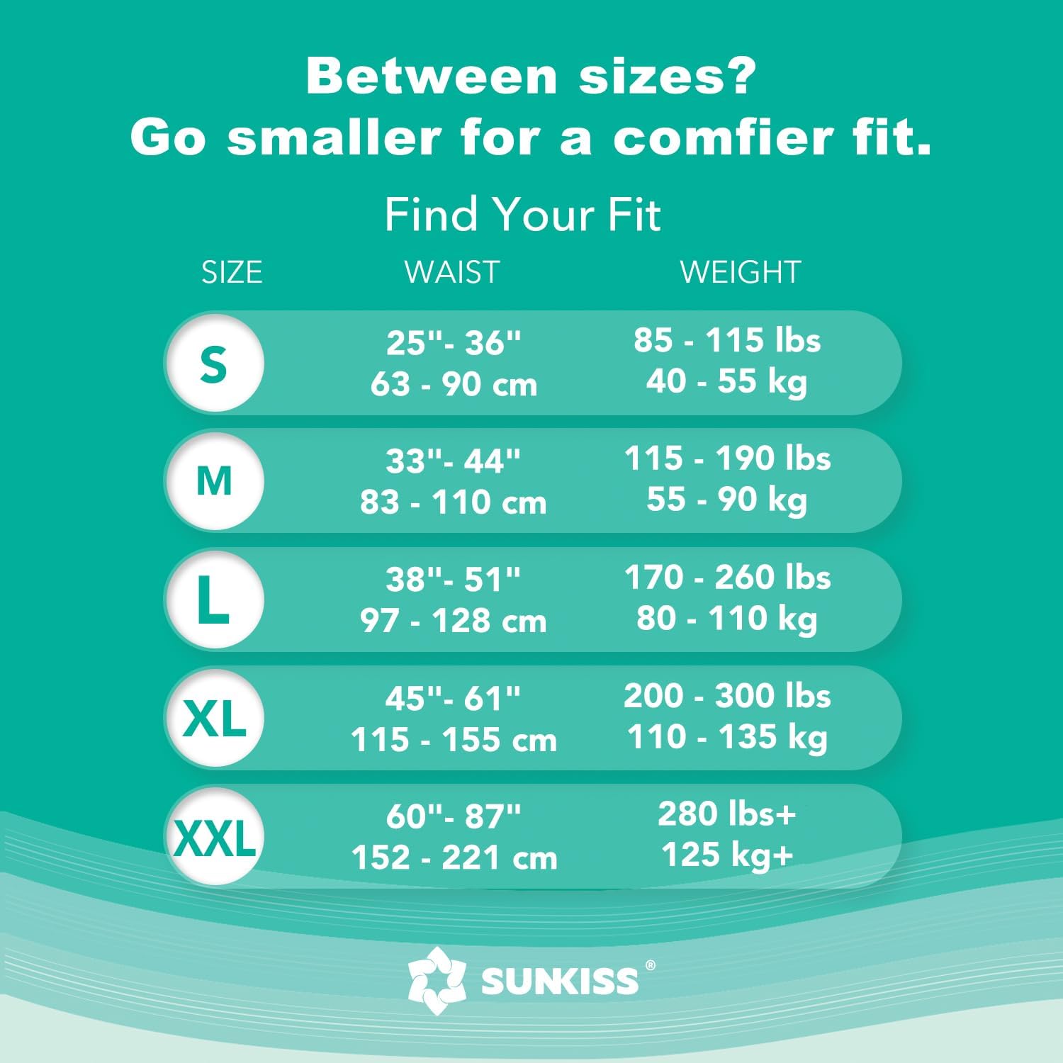 Alternative view of SUNKISS TrustPlus Adult Diapers with Maximum Absorbency, Unisex Disposable Incontinence Briefs with Tabs for Men and Women, Odor Control, Large, 15 Count