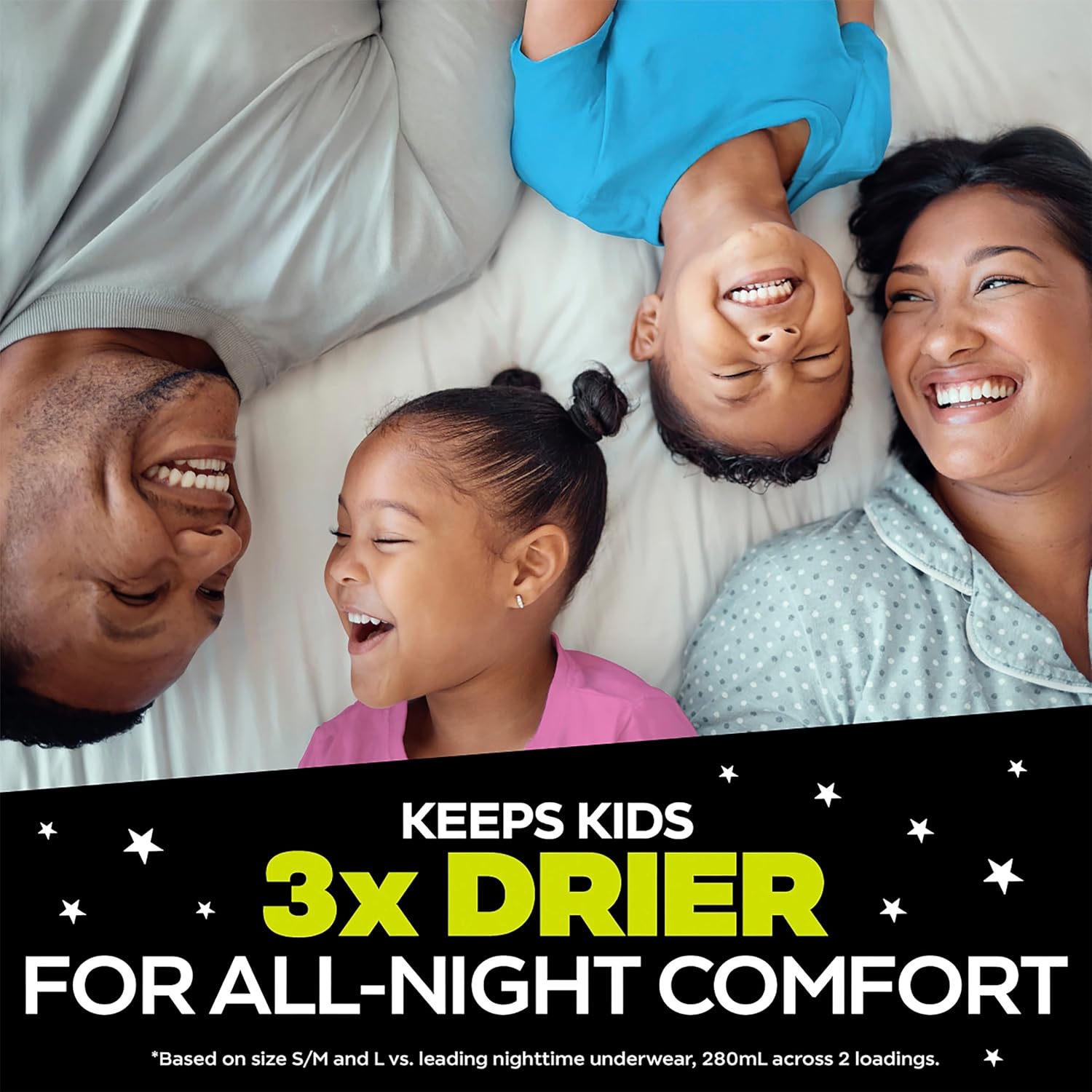 Ninjamas Girls Bedwetting Nighttime Underwear, Size S/M (38-70 lbs), 44 Count, Overnight Protection, Ultra Absorbent, Hypoallergenic - Image 4