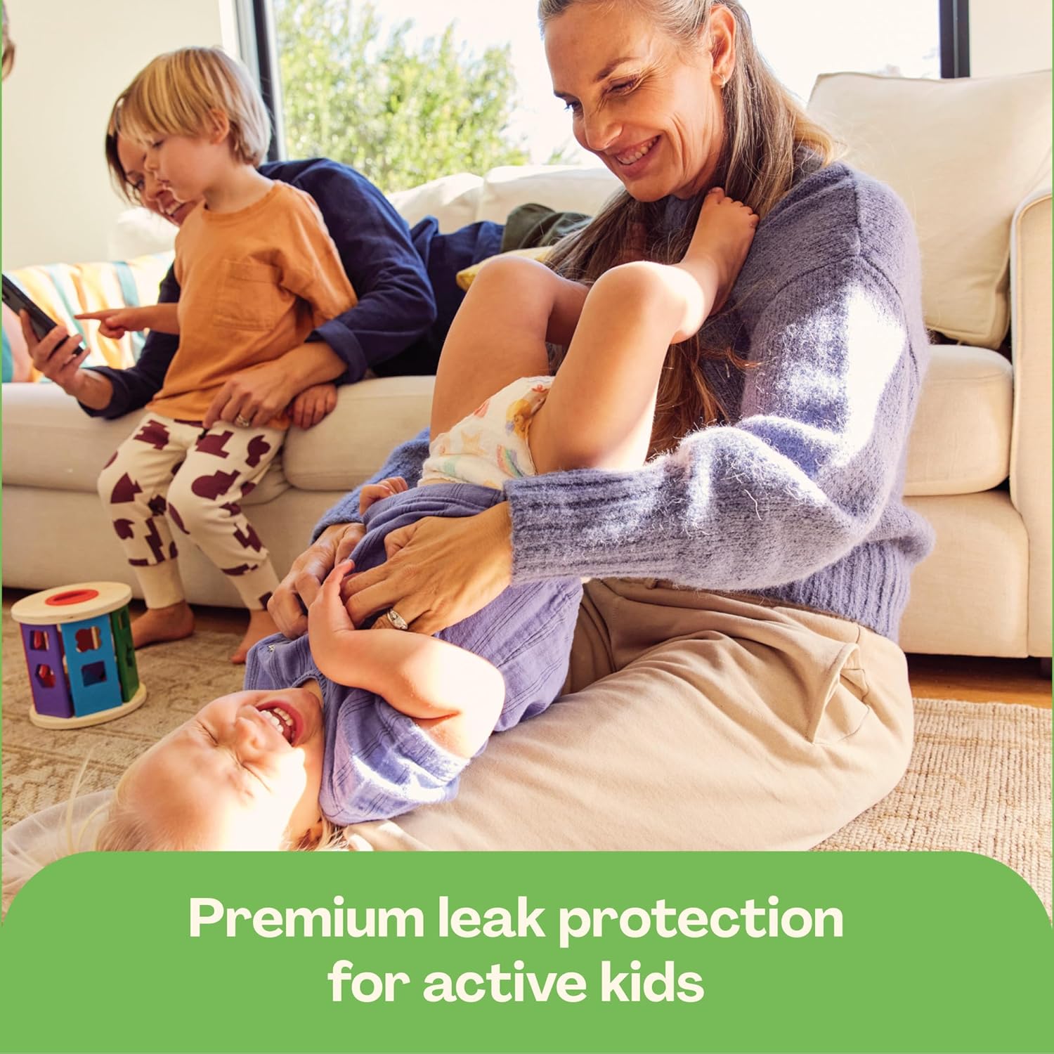 Alternative view of Hello Bello Premium Training Pants 3T-4T, All About Feelings Design, 22ct Jumbo Pack