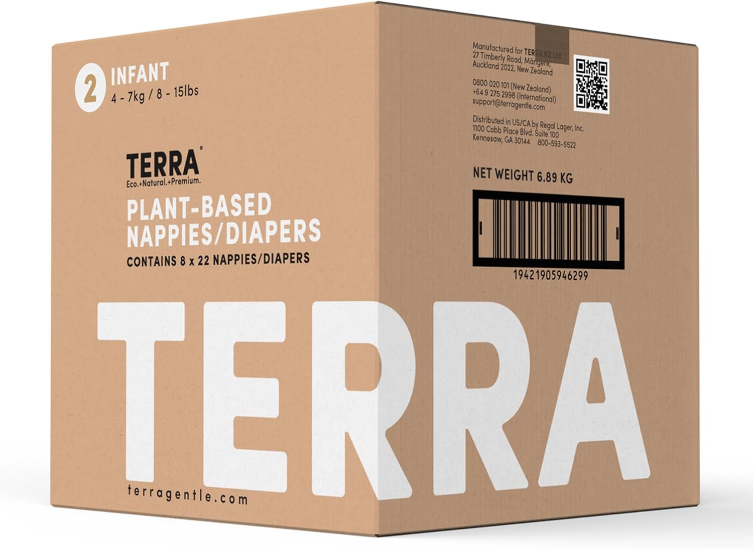 Terra Diapers Size 5: 85% Plant-Based Diapers, Ultra-Soft & Chemical-Free for Sensitive Skin, Superior Absorbency for Day or Nighttime Diapers, Designed for Toddlers 28-39 Pounds, 16 Count - Image 7
