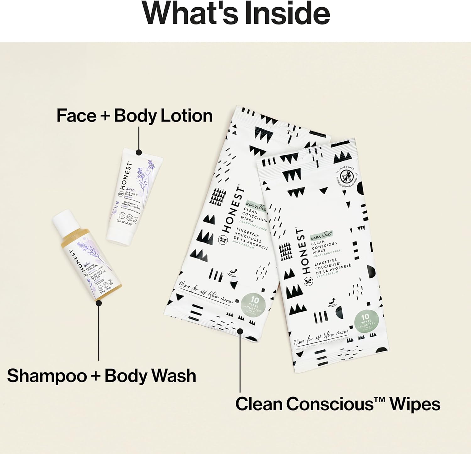 Alternative view of The Honest Company Diaper Cake, Diapers Baby Personal Care Plant-Based Wipes Above it All Regular Size 1 8-14 lbs, 35 Count