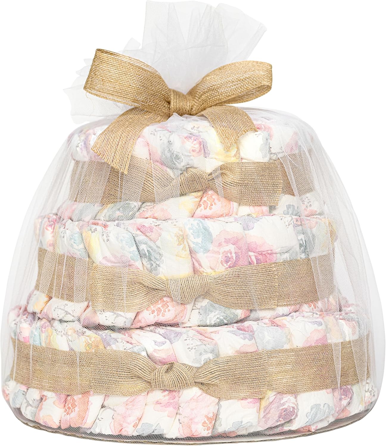 The Honest Company Diaper Cake, Diapers Baby Personal Care Plant-Based Wipes Above it All Regular Size 1 8-14 lbs, 35 Count - Image 9