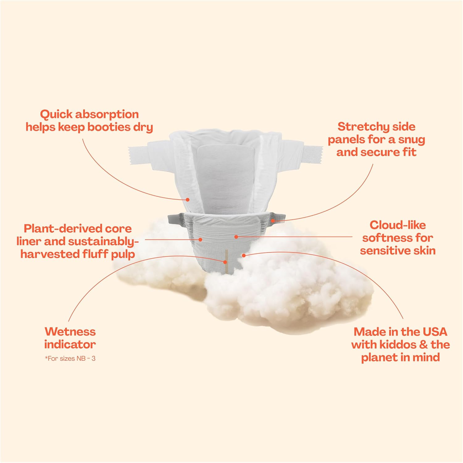 Hello Bello Diapers, Size Newborn (NB, Up to 10 lbs), 84 Count of Premium Disposable Baby Diapers in Woodland Animals and Koala Kids Designs, Hypoallergenic with Soft, Cloth-Like Feel