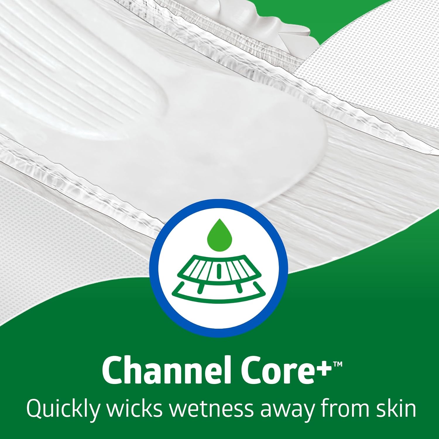 Alternative view of FitRight Adult Diapers, Ultra Heavy Absorbency, M (Waist Size 32in-44in), 80 Count, OptiFit Incontinence Briefs for Men and Women, Disposable, Moisture-Wicking, Leak Protection,