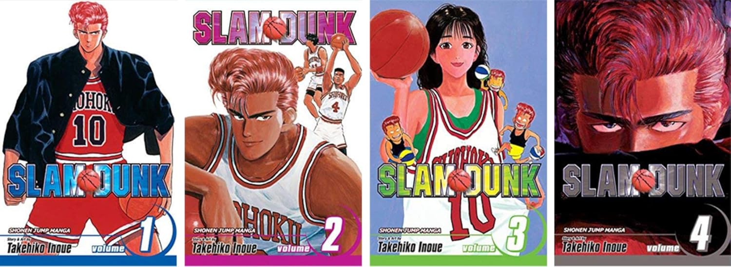 Slam Dunk Manga Set Vol. 1-16 by Takehiko Inoue