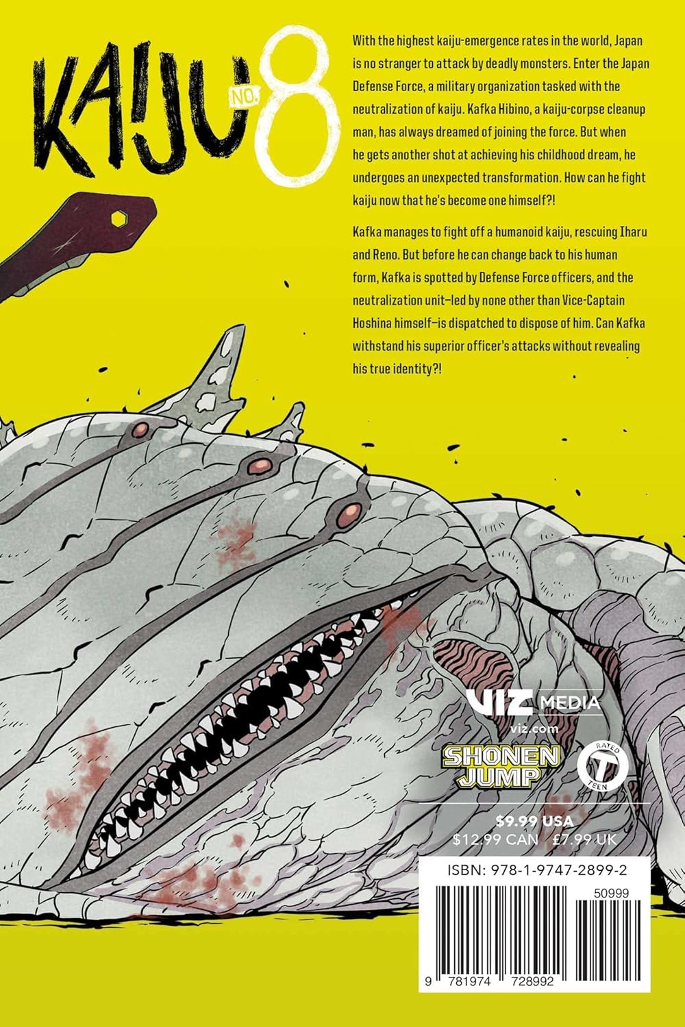Kaiju No. 8, Vol. 3