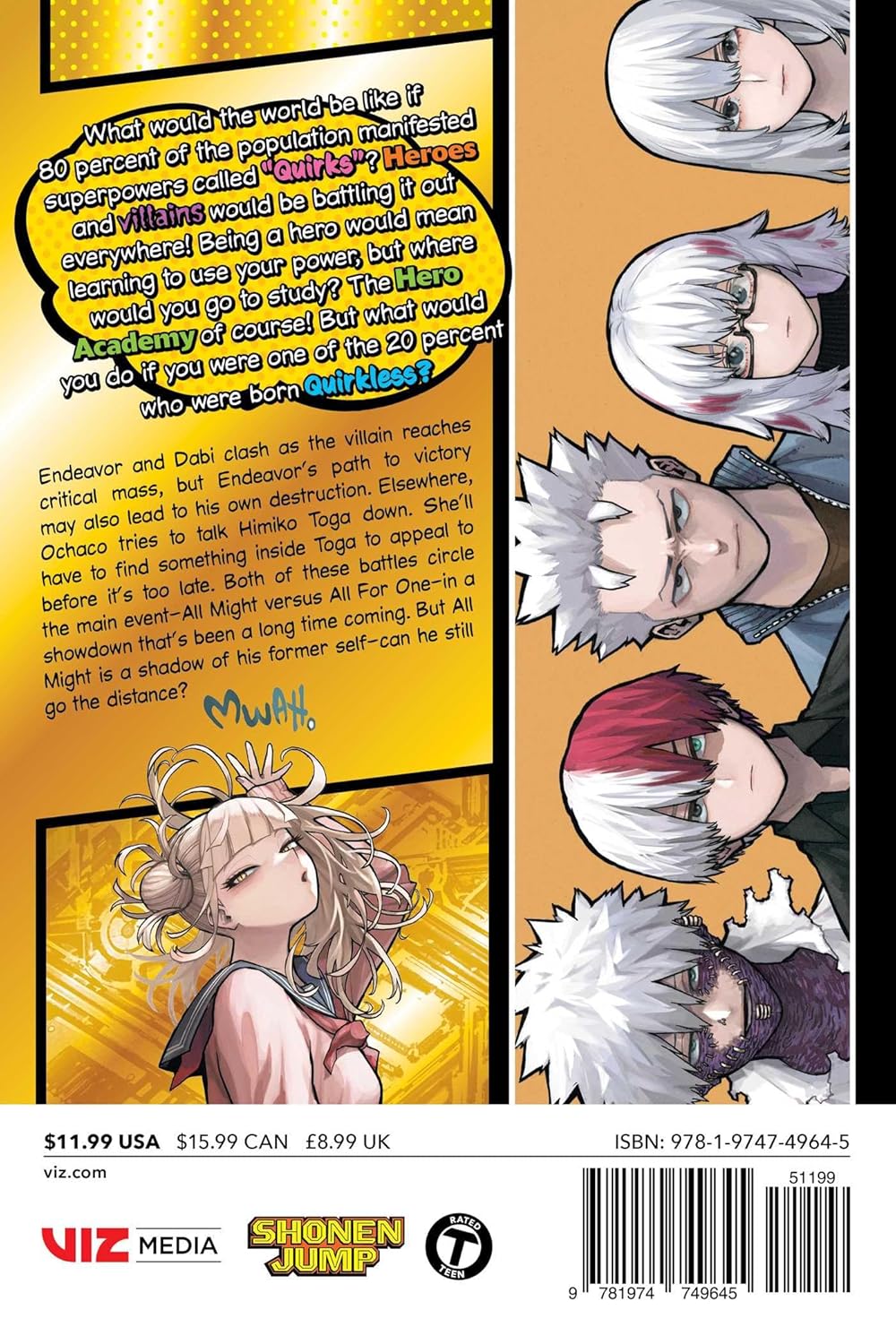 My Hero Academia, Vol. 39