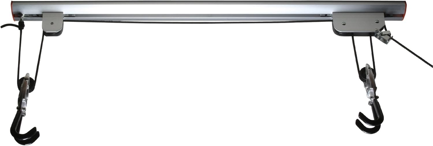 RAD Cycle Products Rail Mount Bike and Ladder Lift for Your Garage or Workshop Holds up to 75 Pounds No Mounting Board Needed - Image 4