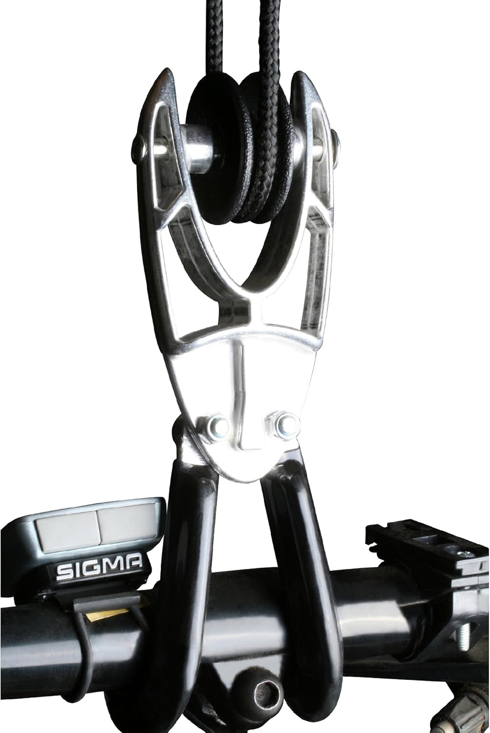 RAD Cycle Products Rail Mount Bike and Ladder Lift for Your Garage or Workshop Holds up to 75 Pounds No Mounting Board Needed - Image 5