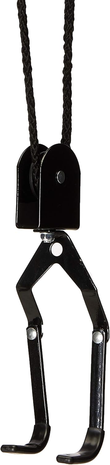 Alternative view of Bike Hanger - Overhead Hoist Pulley System with 100lb Capacity for Bicycles or Ladders - Secure Garage Ceiling Storage by Rad Sportz