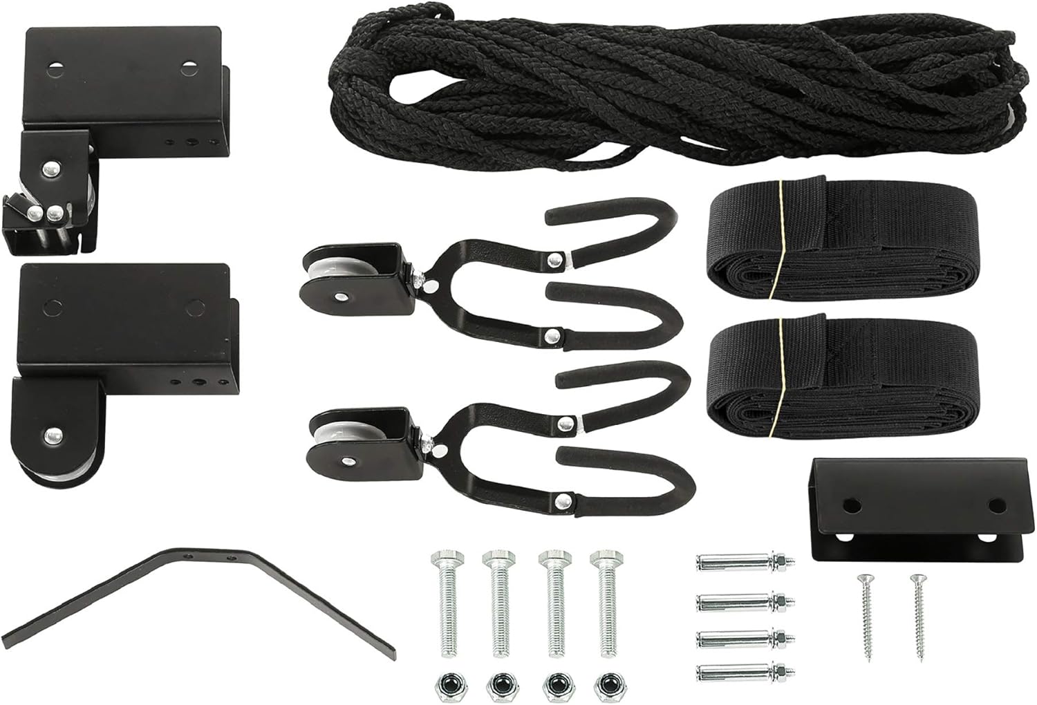 Alternative view of Kayak Hoist - Overhead Garage Storage - Pulley System with 125lb Capacity for Kayak, Canoe, or Bicycle by Bike Lane