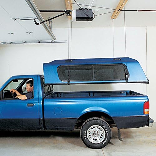 Alternative view of 7803.12 - Overhead Storage Hoist for Jeep Top Removal, Truck Caps, Bikes, SUP, Dinghies, Canoes, Kayaks, Surfboards and More. Mount in Your Garage, Shop, Anywhere with a Ceiling.