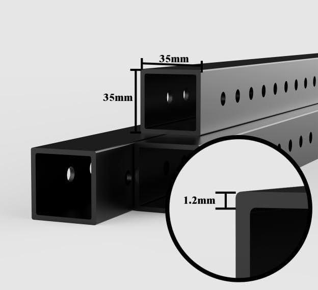 Bknius 640Lbs Bike Rack Garage Ceiling with 8 Hooks, Bike Hangers for Garage, Ceiling Mount Bicycle Storage, Metal Black 2pcs Set Indoor Use for 8 Bicycles