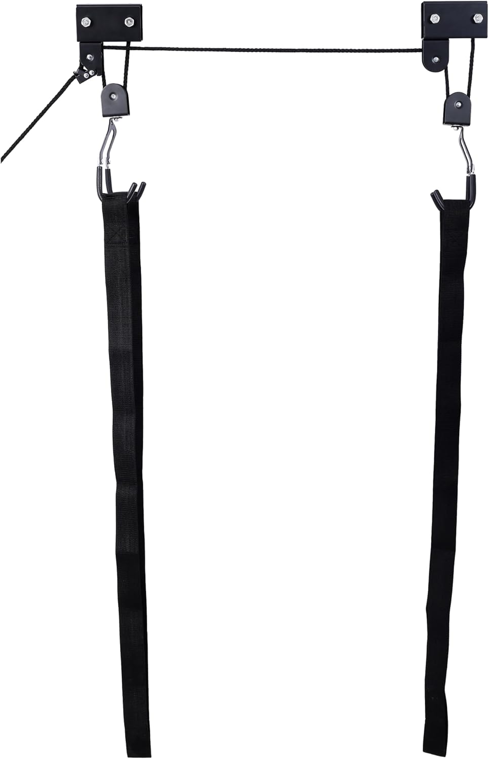 Kayak Hoist Quality Shop Garage Storage Canoe Lift with 125 lb Capacity Each for Canoes, Bikes, Ladders