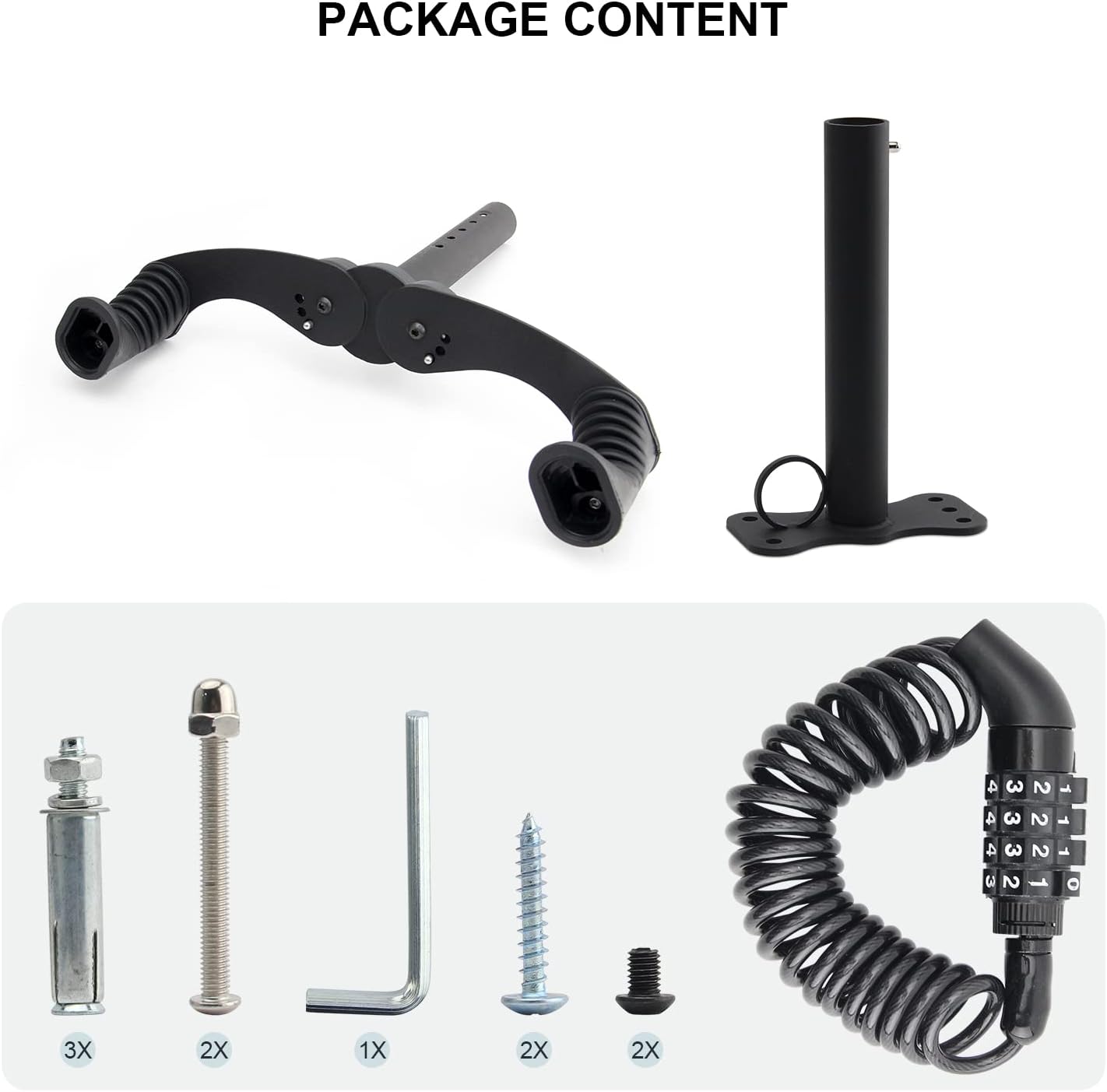 Bike Wall Mount - Horizontal Bicycle Bike Wall Hanger in Indoor Storage or Garage - Wall Mounted Bike Rack - Adjustable Bike Hanger, Wall Bike Rack Hooks - Image 7