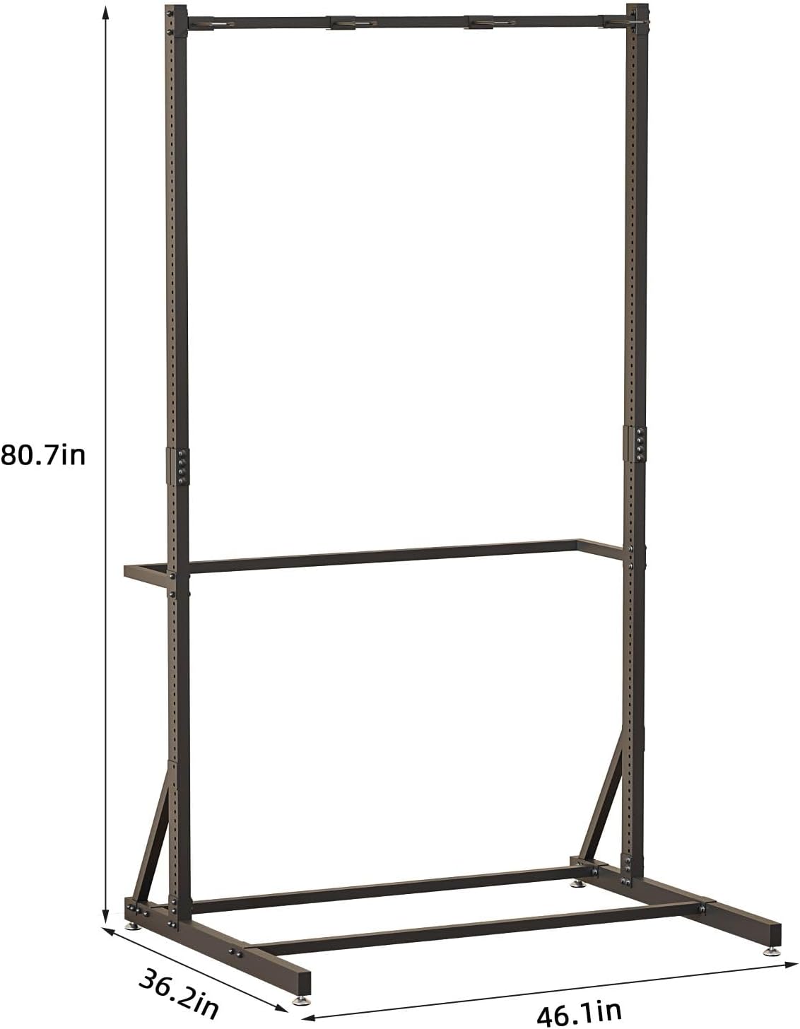 Alternative view of Freestanding Bike Stand for Garage, Hold Up to 4 Bikes Vertical Bike Storage Stand, Bike Storage Racks for Garage Organizer, Indoor and Outdoor Bike Storage Rack