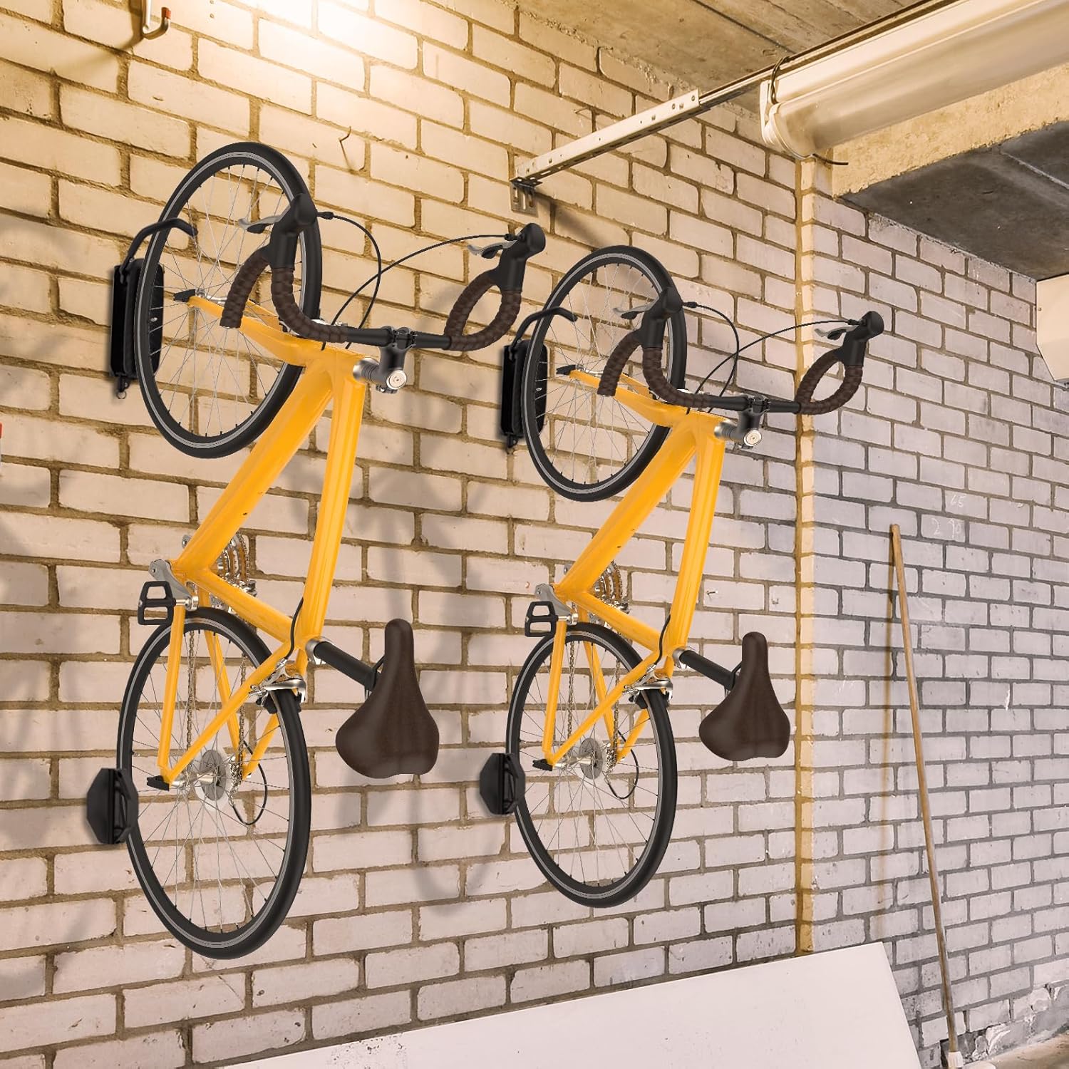 Four Packs Bike Wall Mount Bicycle Swivel Hanger Vertical Bike Rack Bicycle Storage Rack