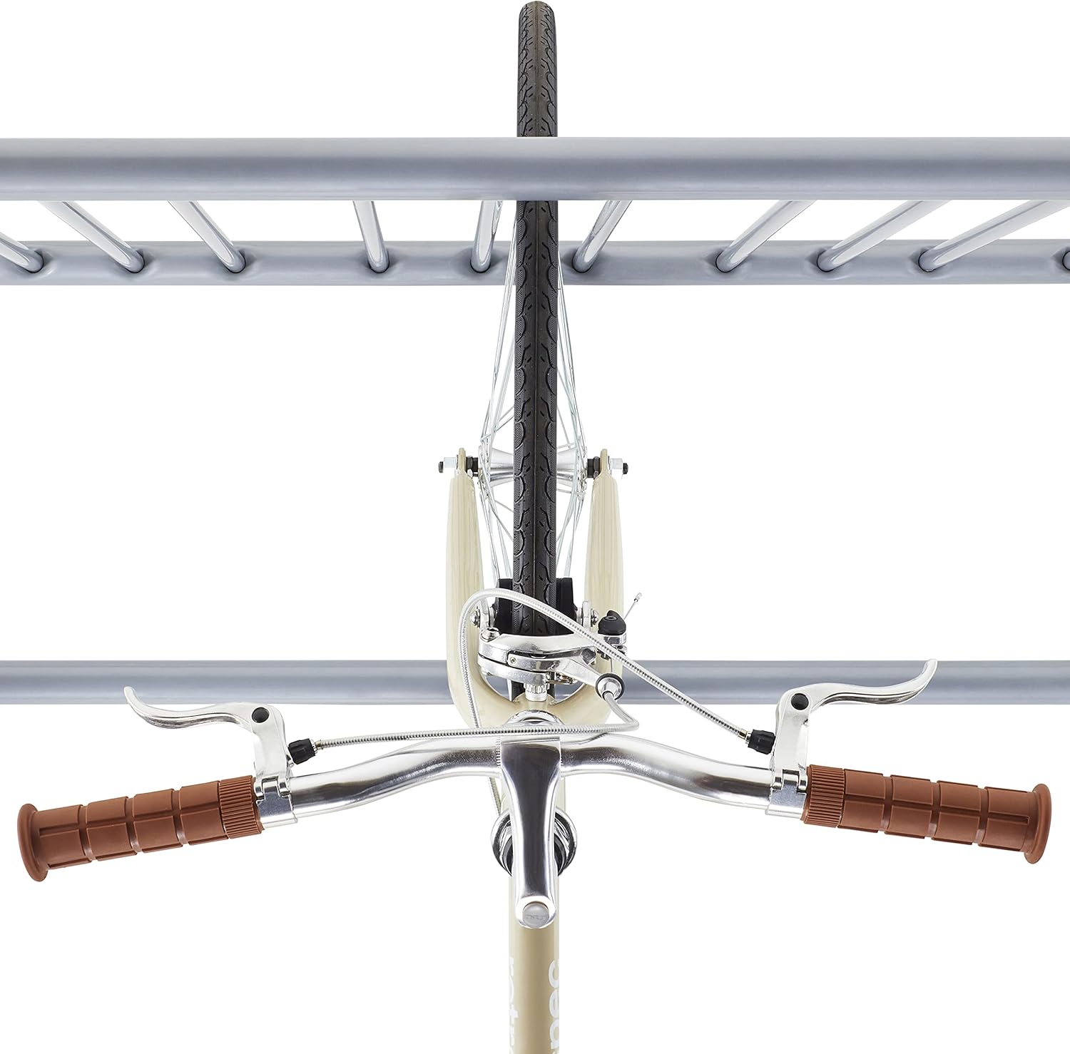 Retrospec Commercial Grid Bike Rack - Single & Double Sided - Bicycle Storage Stand for Garages, Stores, Schools & Universities Power Coated Steel | for Garages, for Stores, for Schools, for Universities - Image 9