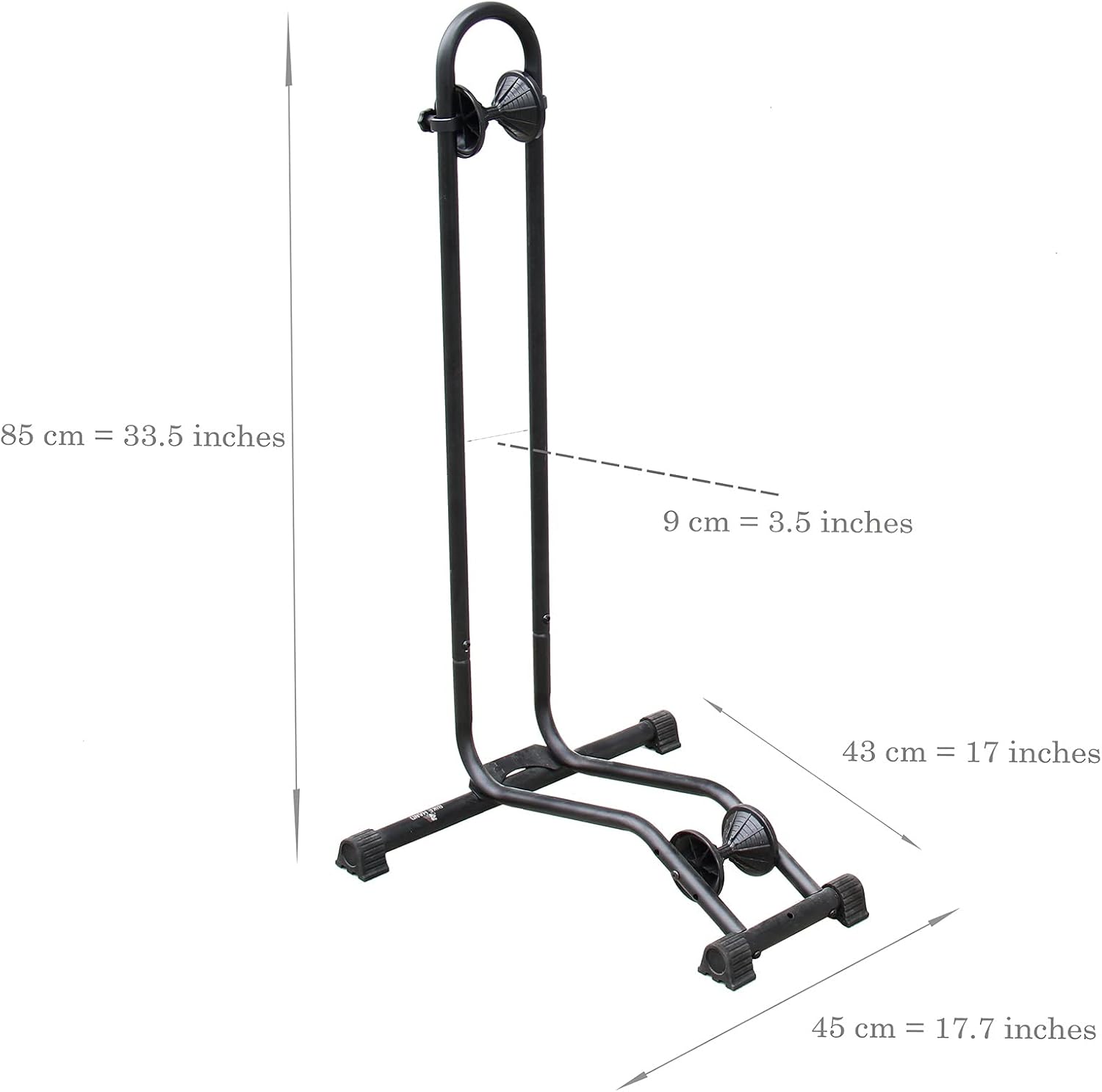 Alternative view of BikeHand Bike Floor Stand Parking Rack Stand - for 24"-29" Mountain MTB & Road Bikes Bicycles Indoor Outdoor Garage Storage - Classic for 1 Bike