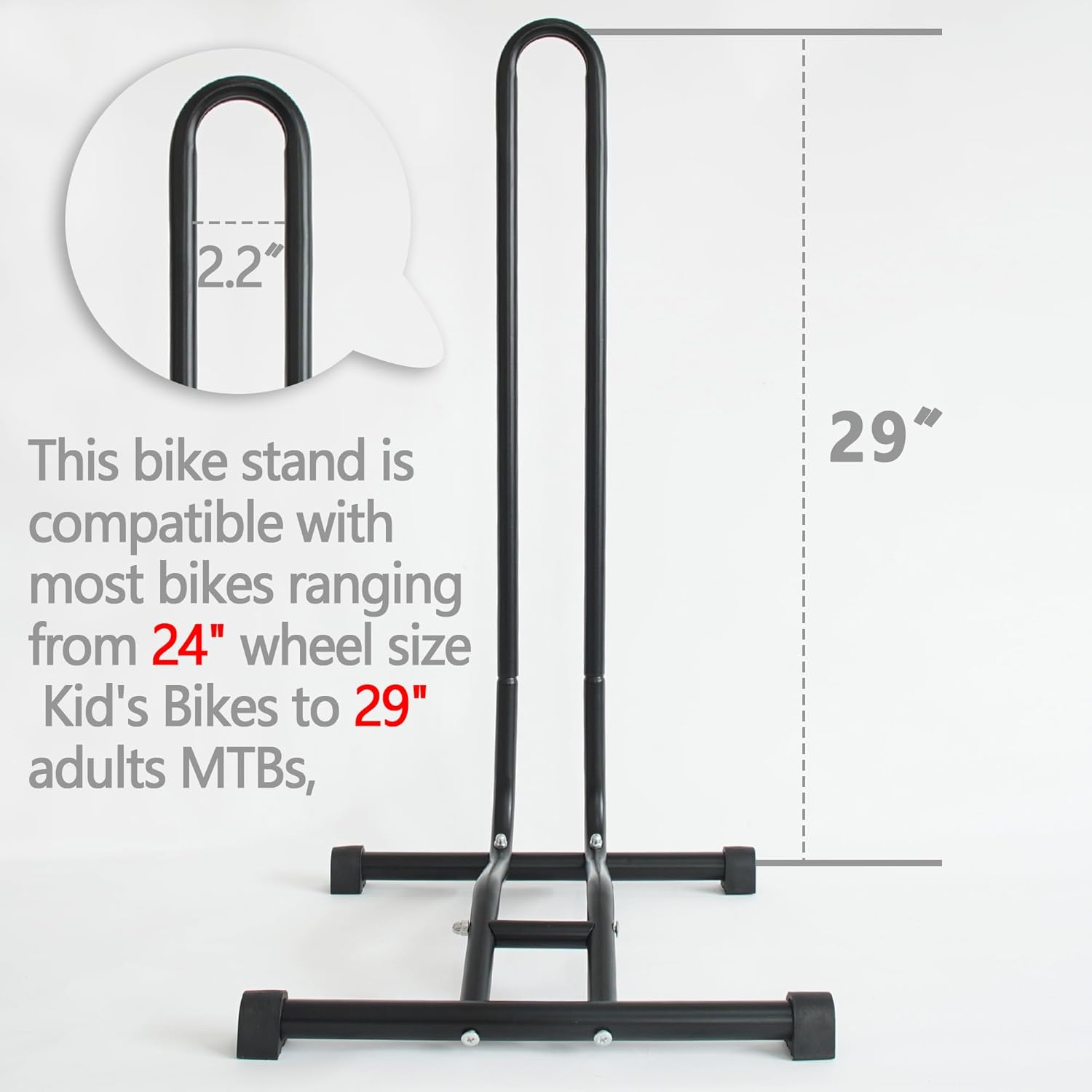 Alternative view of YYDS Bike Stand,Bike Floor Stand，Single Parking Rack Stand，for Mountain MTB Road Bicycles Indoor Garage Storage