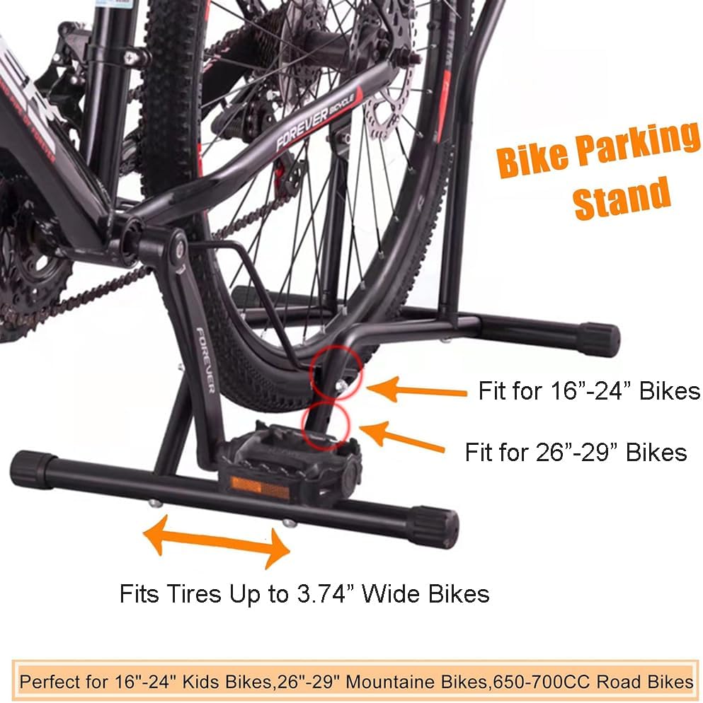 Alternative view of Bicycle Parking Racks, Portable Mountain Bike Ground Parking Racks, Road Bike Racks Display Racks, E-Bike Parking Racks