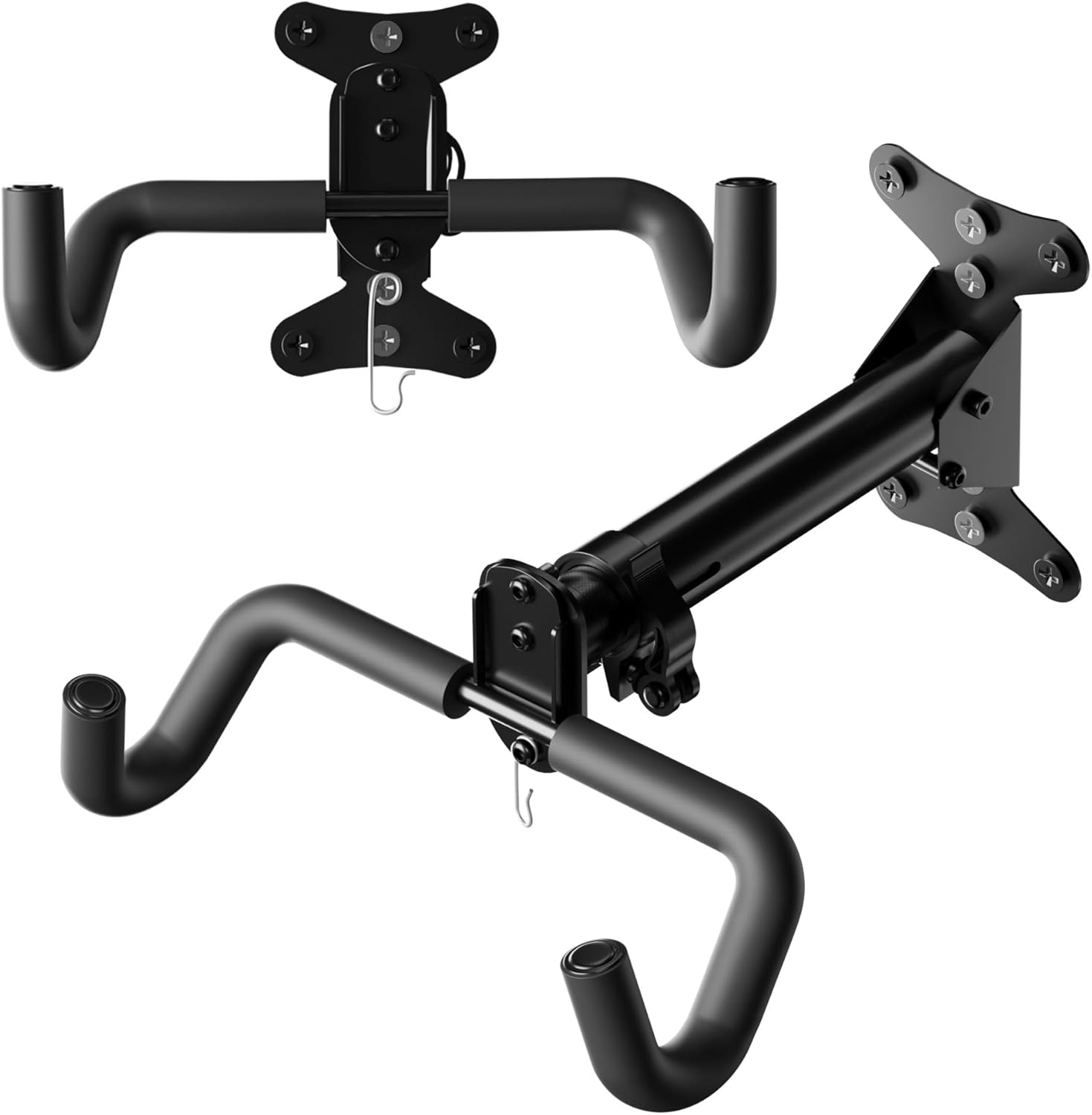 CycForge Space-Saving Collapsible Bike Stand for Garage or Home - No-Drill Floor Rack Holds 20"-29" MTB & Road Bikes - Image 6