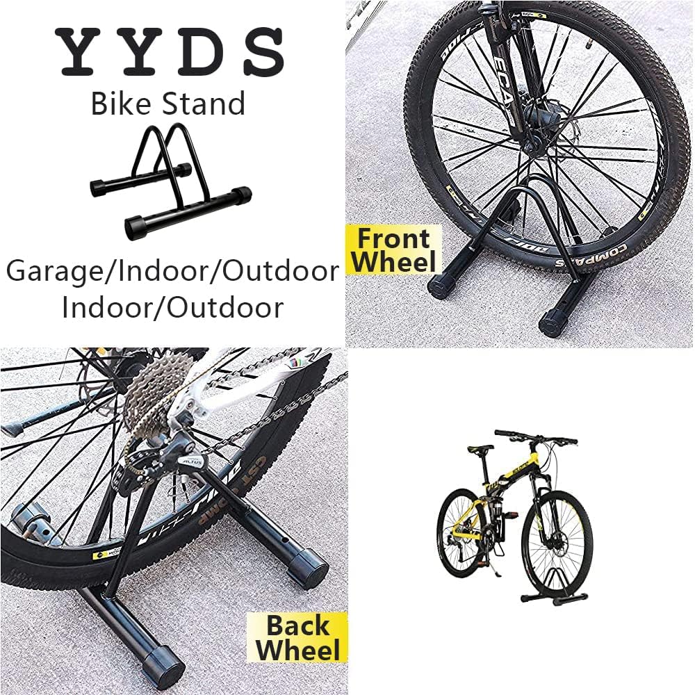 Alternative view of YYDS Bike Stand，Adjustable Bike Rack Garage, Indoor/Outdoor Bicycle Stand, Tire width adjustable 1”to 4”,Bike Stand Floor for Mountain and Road Bike