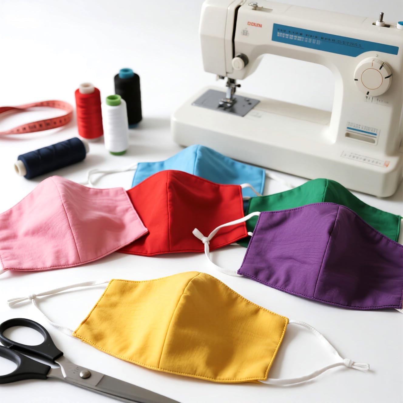 Aubliss 50pcs 100% Cotton Fabric Bundle 10" x 10" PreCut Fat Squares Sheets Printed Floral Sewing Supplies for Patchwork Sewing DIY Crafting Quilting Fabric (50PCS 10"x10", Solid)