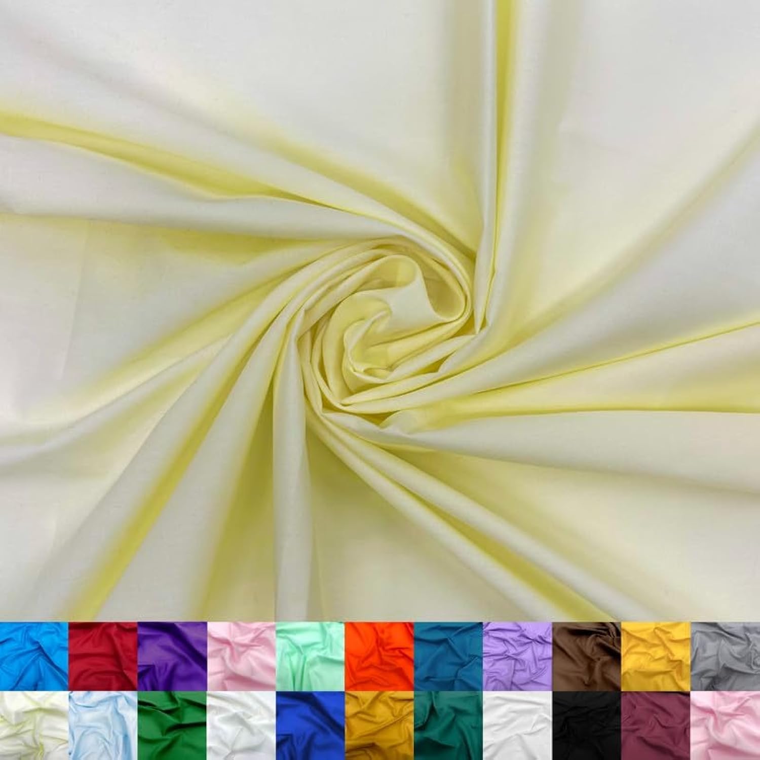 Ice Fabrics Cotton Polyester Broadcloth Fabric by The Yard - 60" Wide Soft & Breathable Broadcloth Fabric for Sewing - Perfect for Apparel, Bedding, Curtains and More - Black - 2 Yards - Image 8