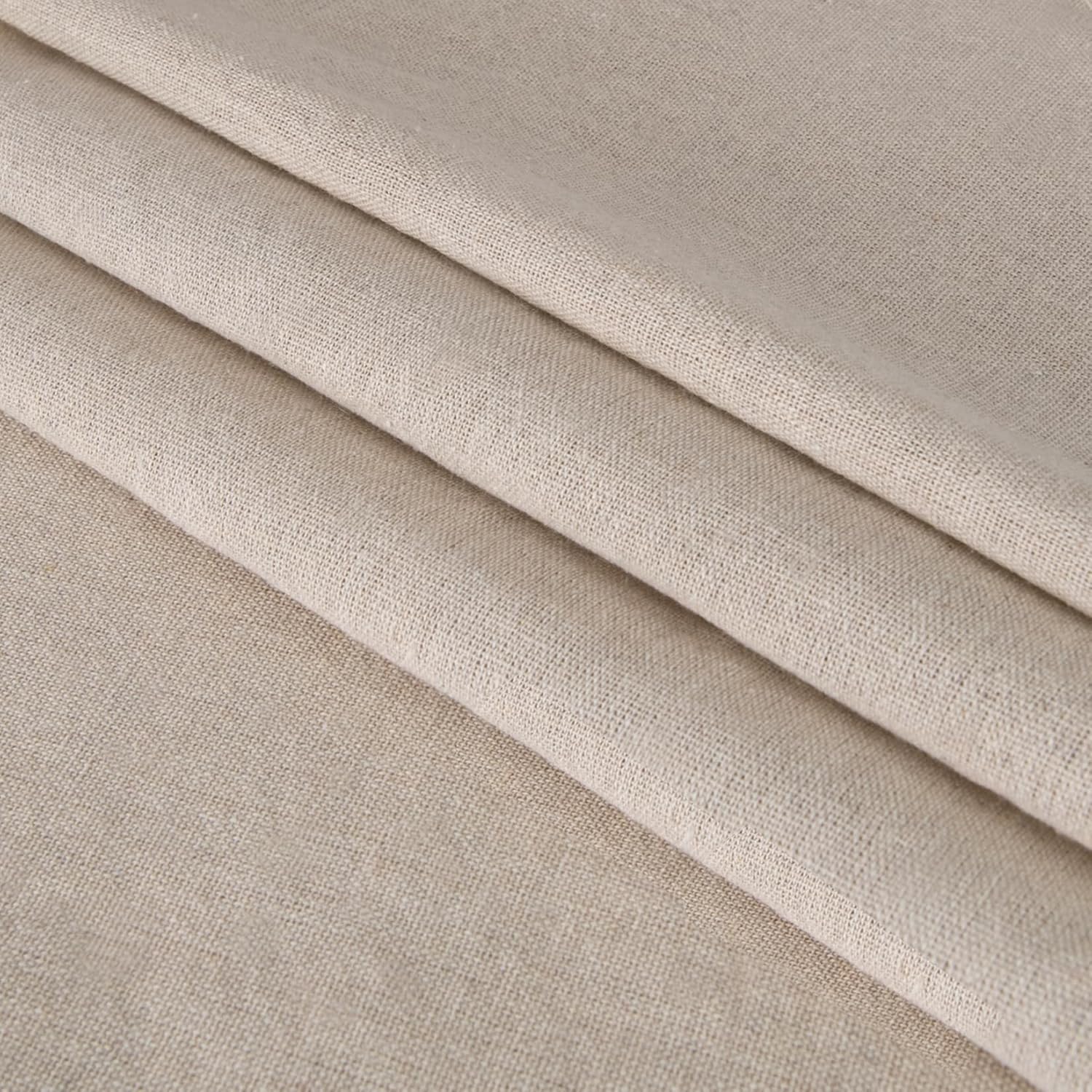 Nature Linen Needlework Fabric, Plain Solid Colour Linen Cloth Hemp Jute Fabric Table Cloth Garments Crafts Accessories, 20 by 62-Inch (Color 1) - Image 9