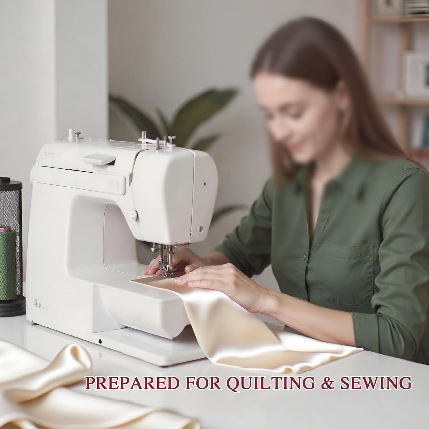 Q&J Fabric Co. Beige Satin Fabric by The Yard Soft Charmeuse Silky Cloth 55 INCH Width for DIY Sewing Crafts Wedding Dresses, Backdrops & Party Decor | Smooth, Shiny & Wrinkle-Resistant (1 Yard) - Image 7