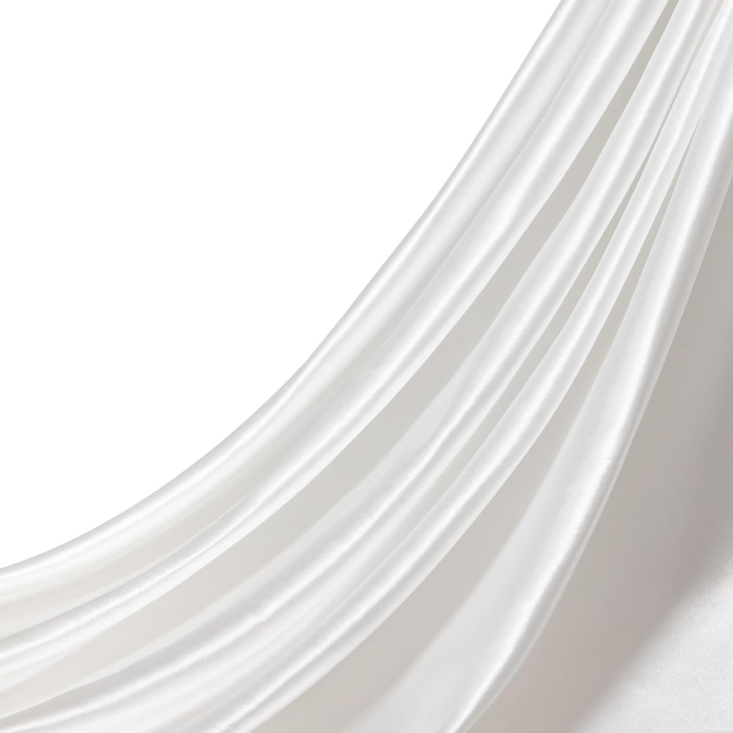 Q&J Fabric Co. Beige Satin Fabric by The Yard Soft Charmeuse Silky Cloth 55 INCH Width for DIY Sewing Crafts Wedding Dresses, Backdrops & Party Decor | Smooth, Shiny & Wrinkle-Resistant (1 Yard) - Image 9