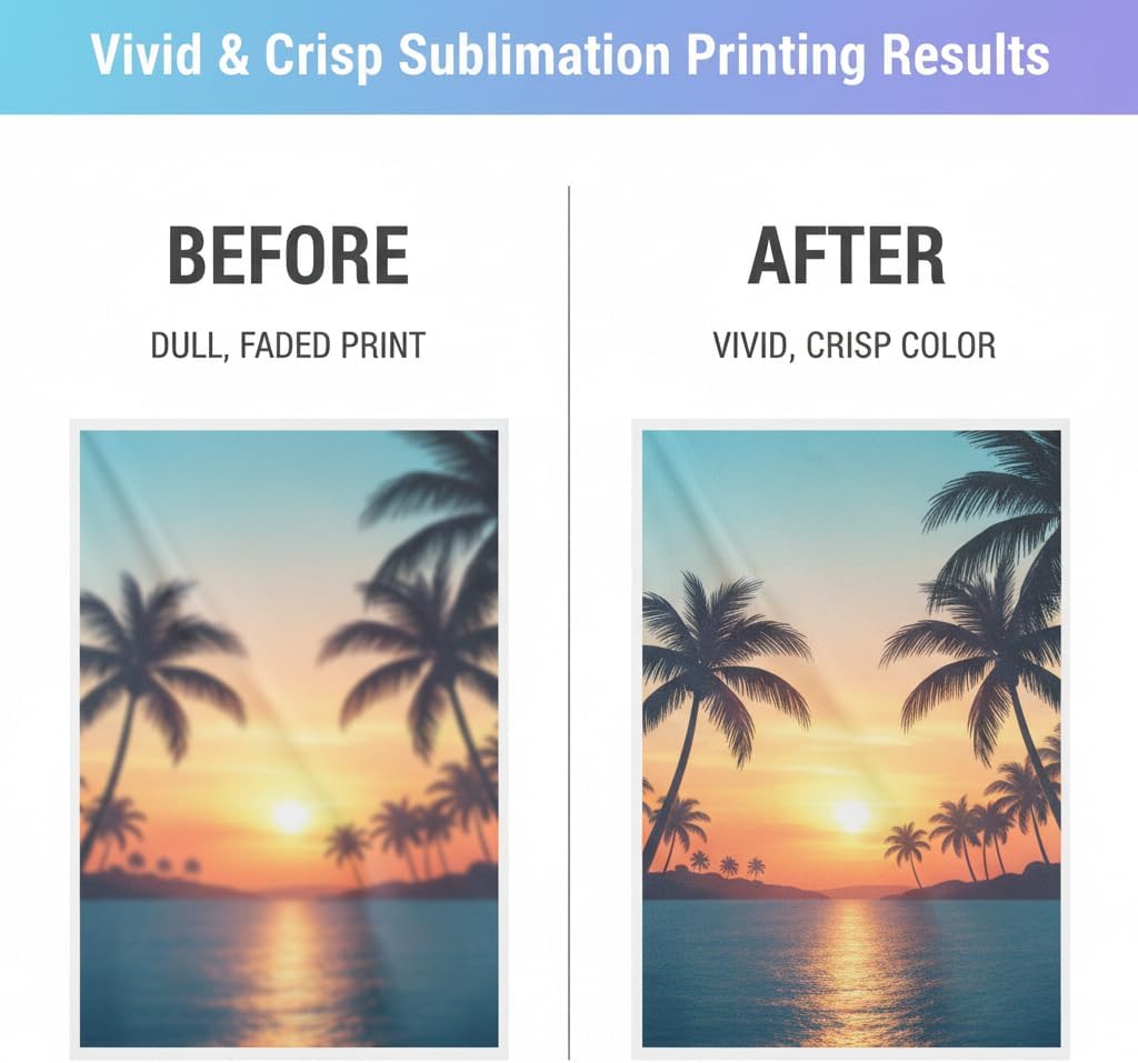 Sublimation Polyester Fabric White u2013 100% Polyester Precut Fabric for Heat Press | 2 Yards | 65" | 75 GSM u2013 Soft, Smooth, Sublimation-Ready Material for DIY Craft & Printing Projects - Image 4