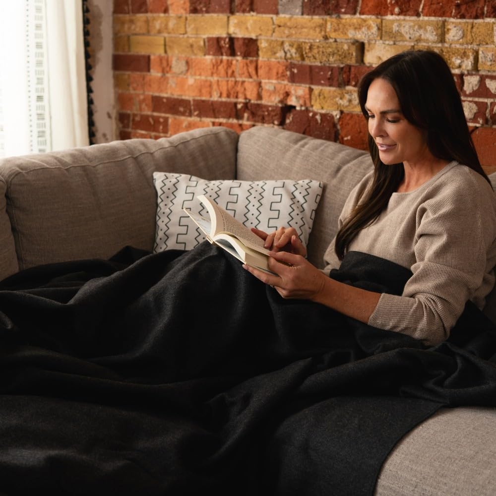 Arcturus Military Wool Blanket - Warm, Thick, Washable - Great for Outdoors, Camping, Stadium Blanket, Picnics, Travel - Car & Bushcraft Survival Kits - Image 3