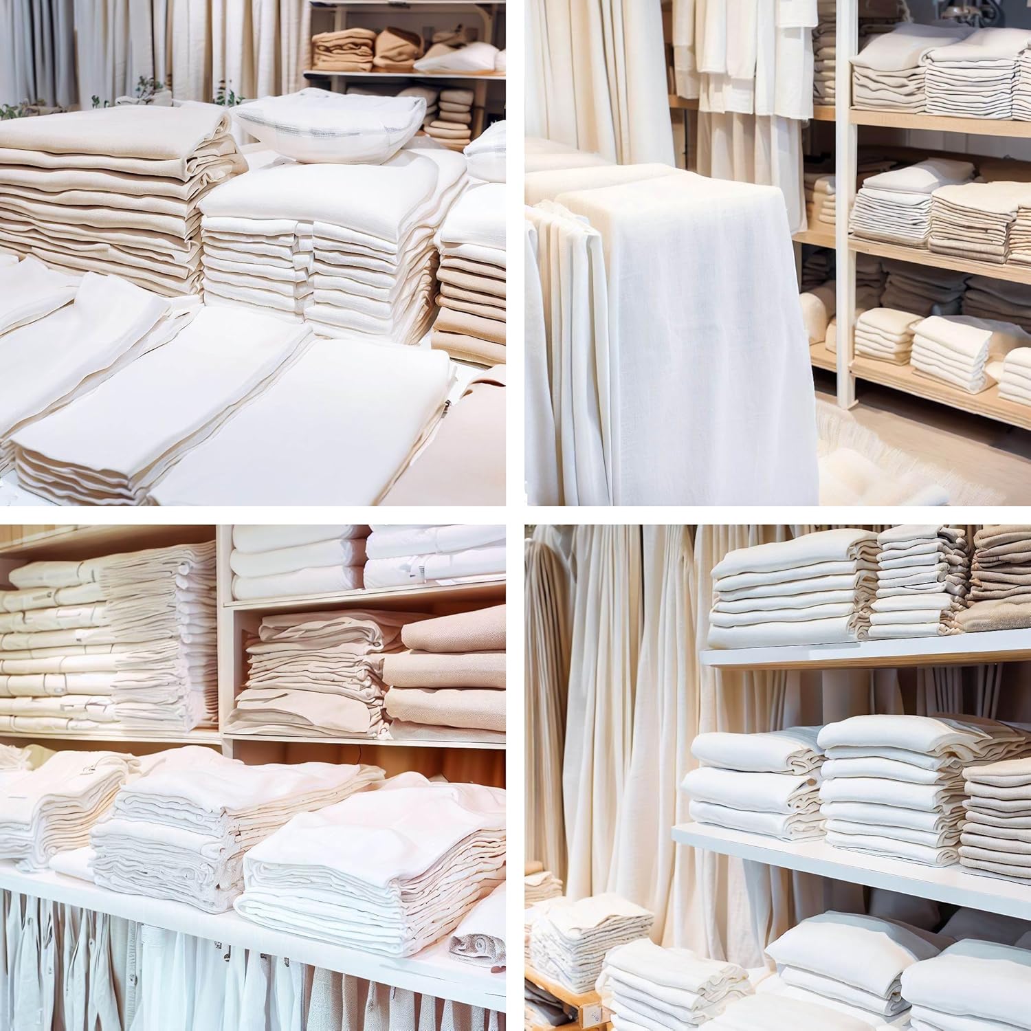 Barcelonetta | Linen Fabric | Natural Linen Cloth | Embroidery, Sewing | Soft, Breathable | 55" Wide | 70% Linen, 30% Rayon | Hemp, Jute, Needlework, Lining (Natural, 2 Yard) - Image 6