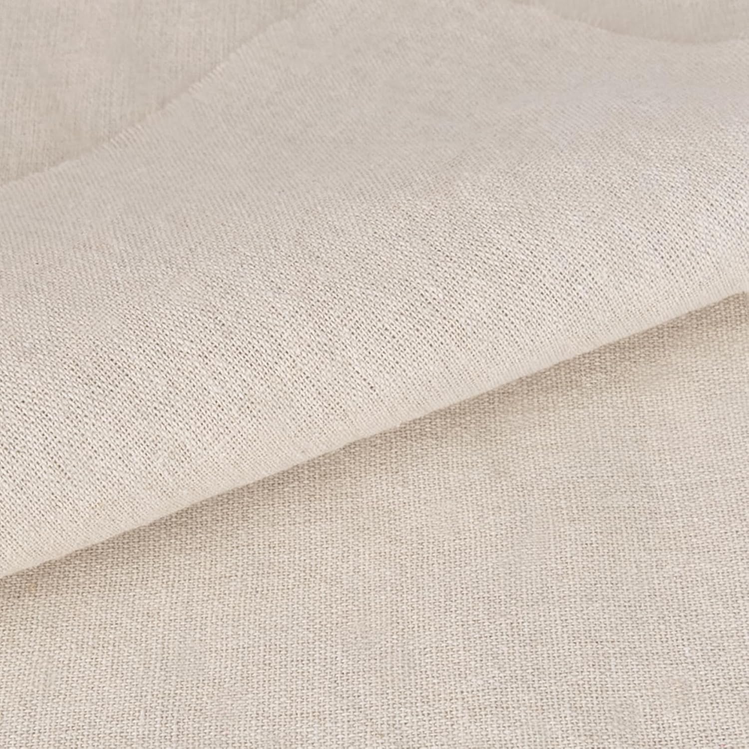 8 PCS Linen Embroidery Fabric, Pre-Cut Solid Color 12 × 12 Inch Square Needlework Fabric, Sewing Quilting Cloth for DIY Garment Crafts, Embroidery Project, Natural White - Image 4